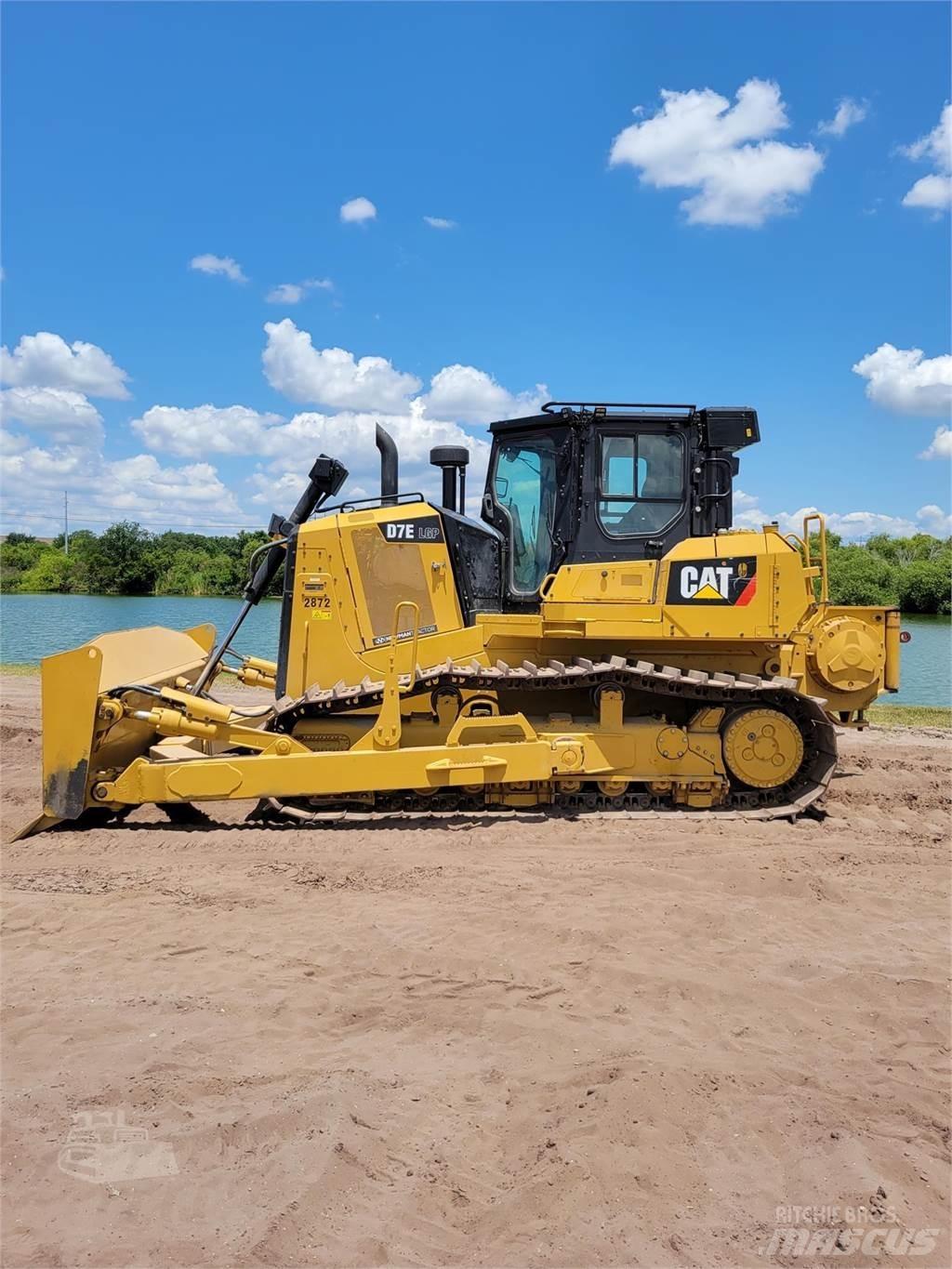 CAT D7E LGP Bulldozer på larvebånd