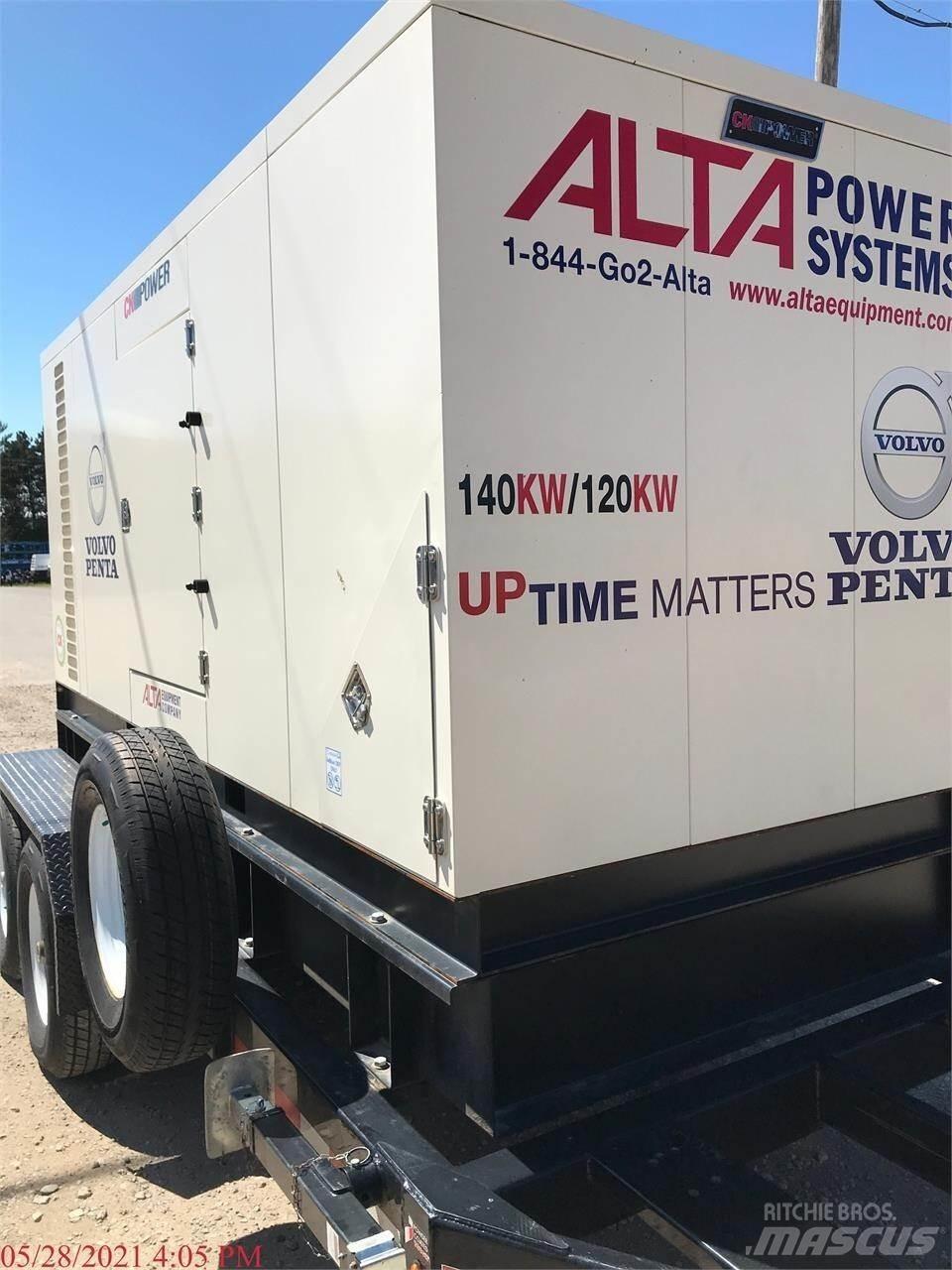  CK POWER 120 KW Andre generatorer