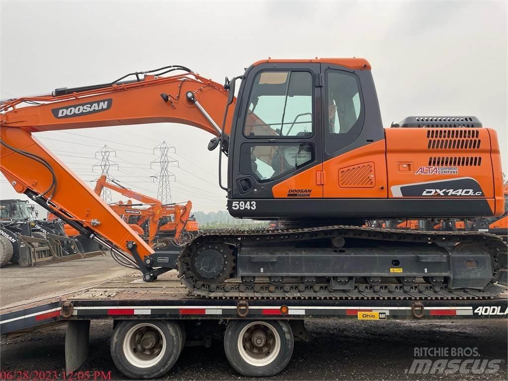 Doosan DX140 LC-5 Gravemaskiner på larvebånd