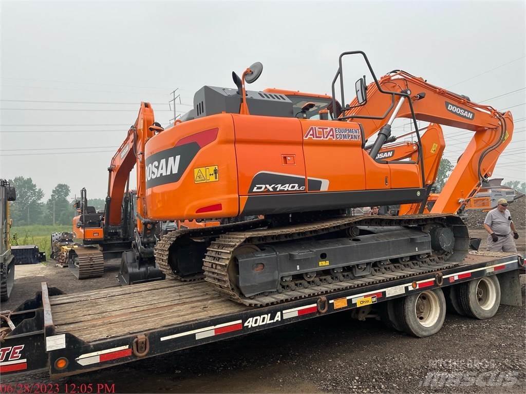 Doosan DX140 LC-5 Gravemaskiner på larvebånd