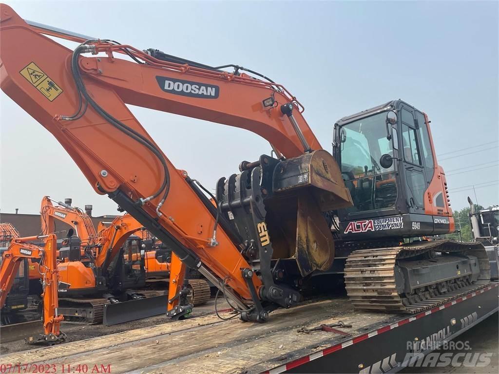 Doosan DX140 LC-5 Gravemaskiner på larvebånd