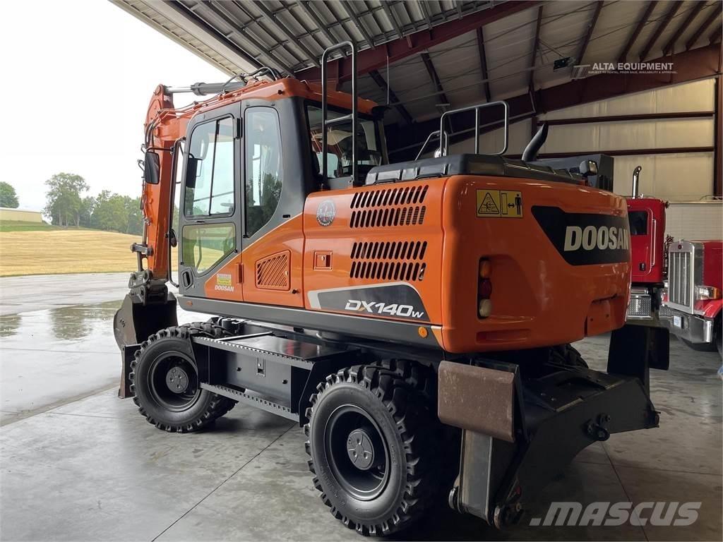 Doosan DX140W-5 Gravemaskiner på hjul
