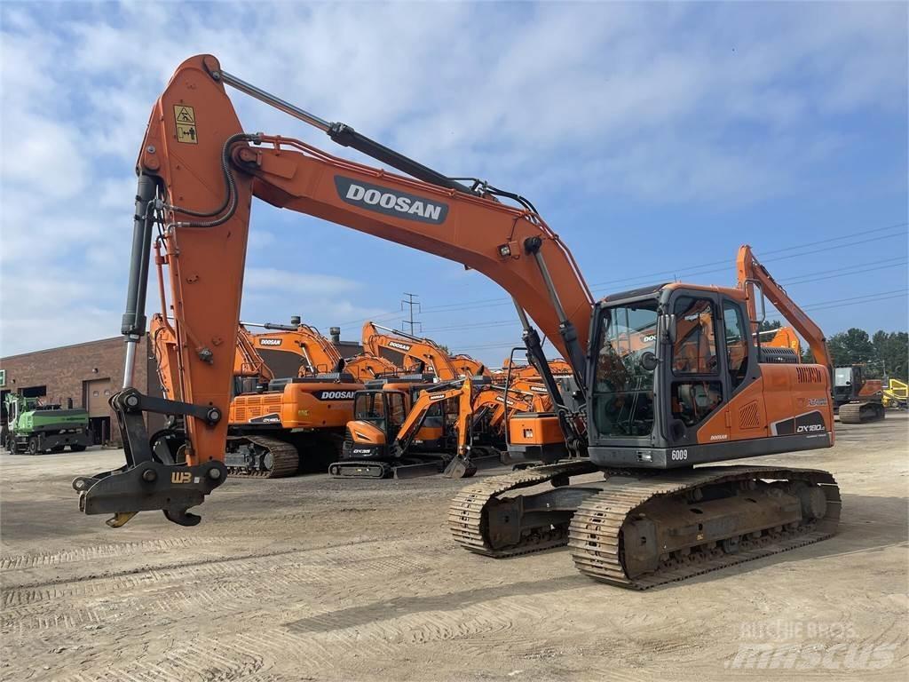 Doosan DX180 LC-5 Gravemaskiner på larvebånd