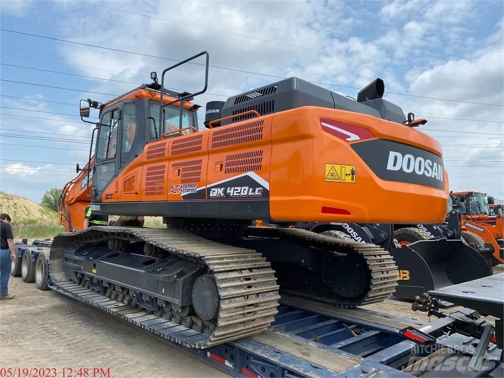 Doosan DX420 LC-7 Gravemaskiner på larvebånd