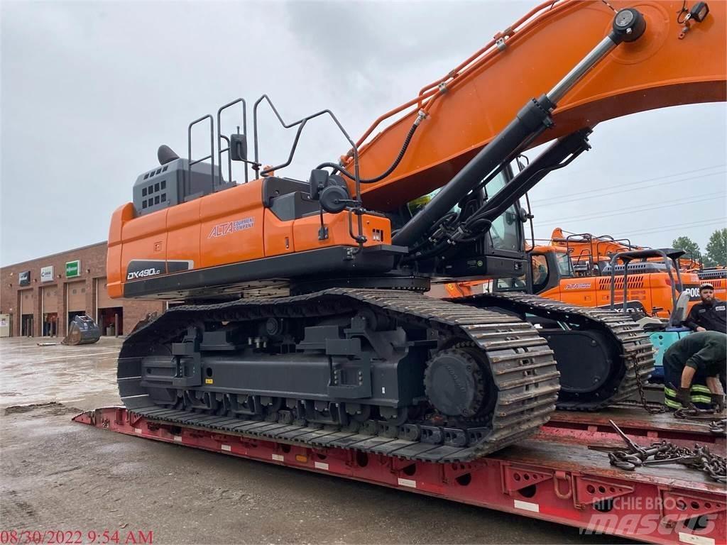 Doosan DX490 LC-5 Gravemaskiner på larvebånd