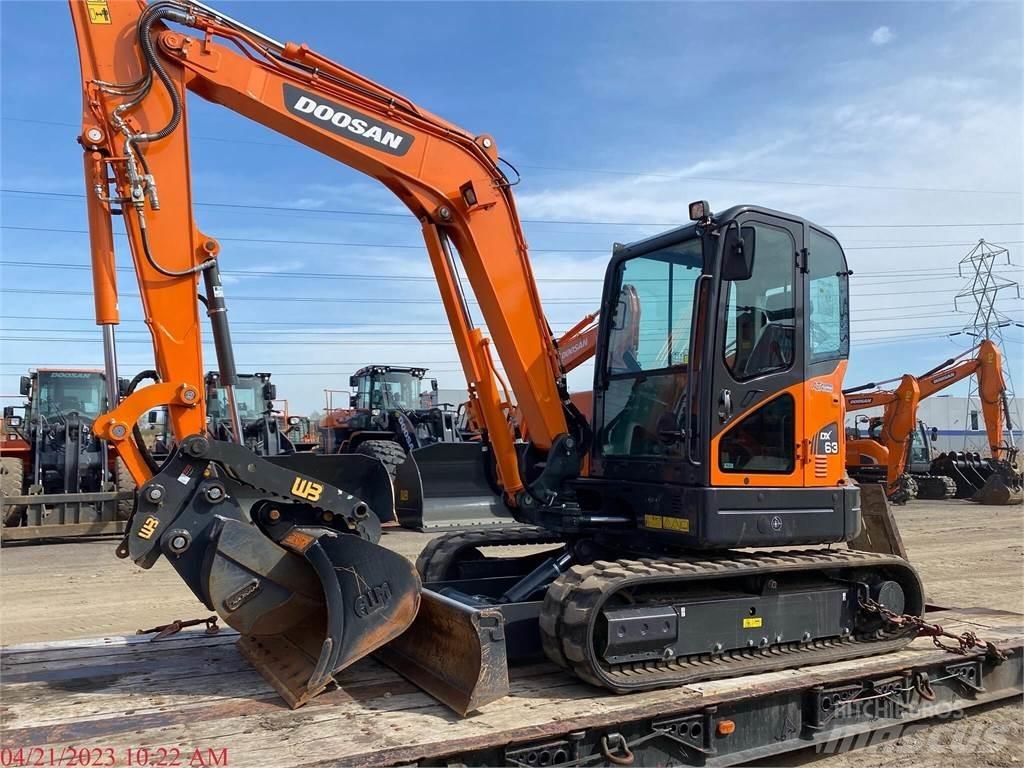 Doosan DX63-3 Gravemaskiner på larvebånd