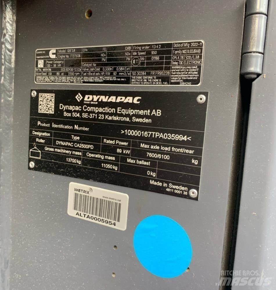 Dynapac CA2500PD Affaldskompaktorer