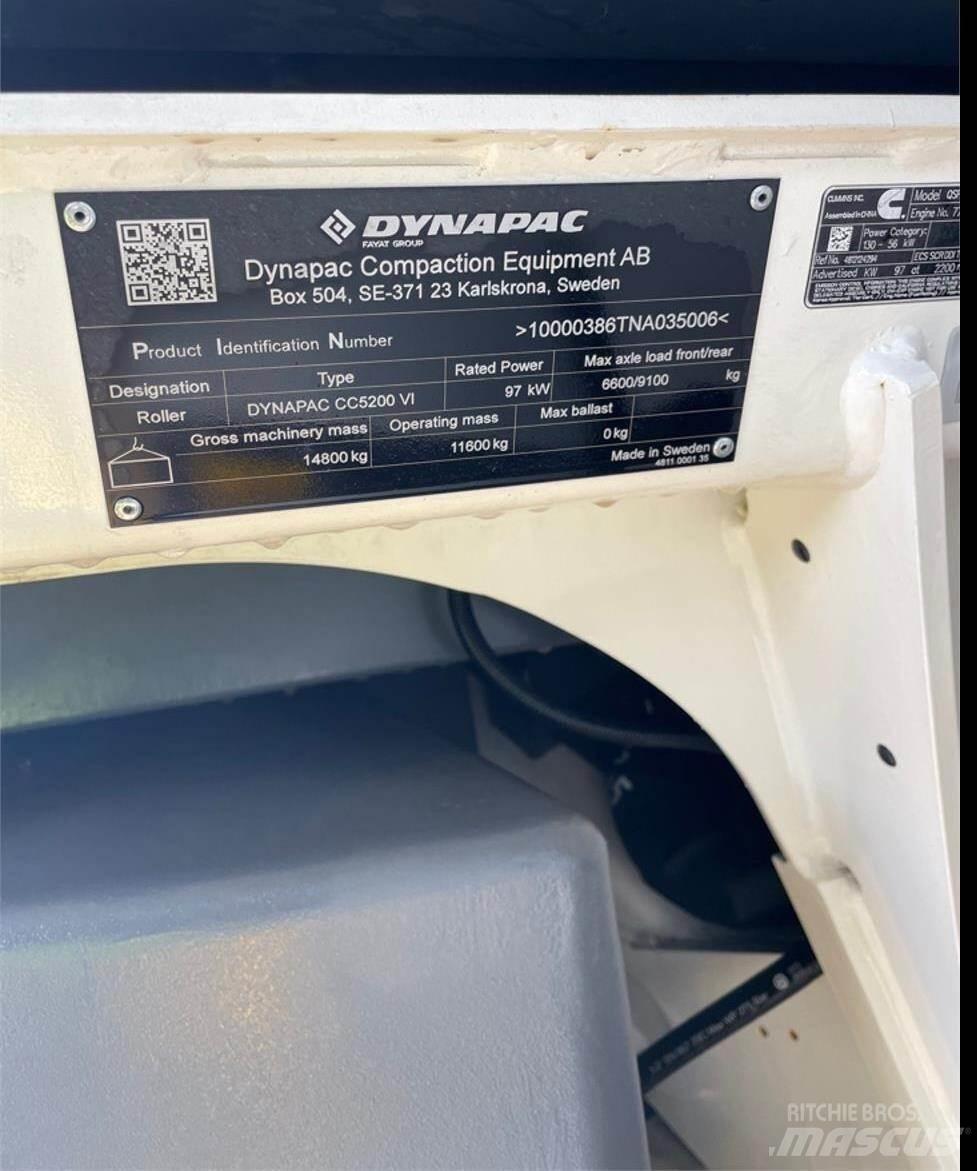 Dynapac CC5200 VI Tvilling tromle