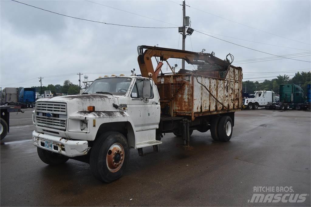 Ford F800 Lastbil med kran