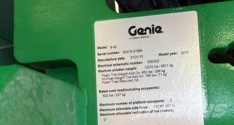 Genie S40 Teleskoplifte