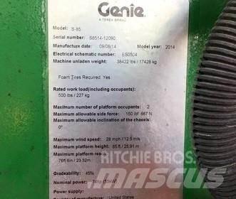 Genie S85 Teleskoplifte
