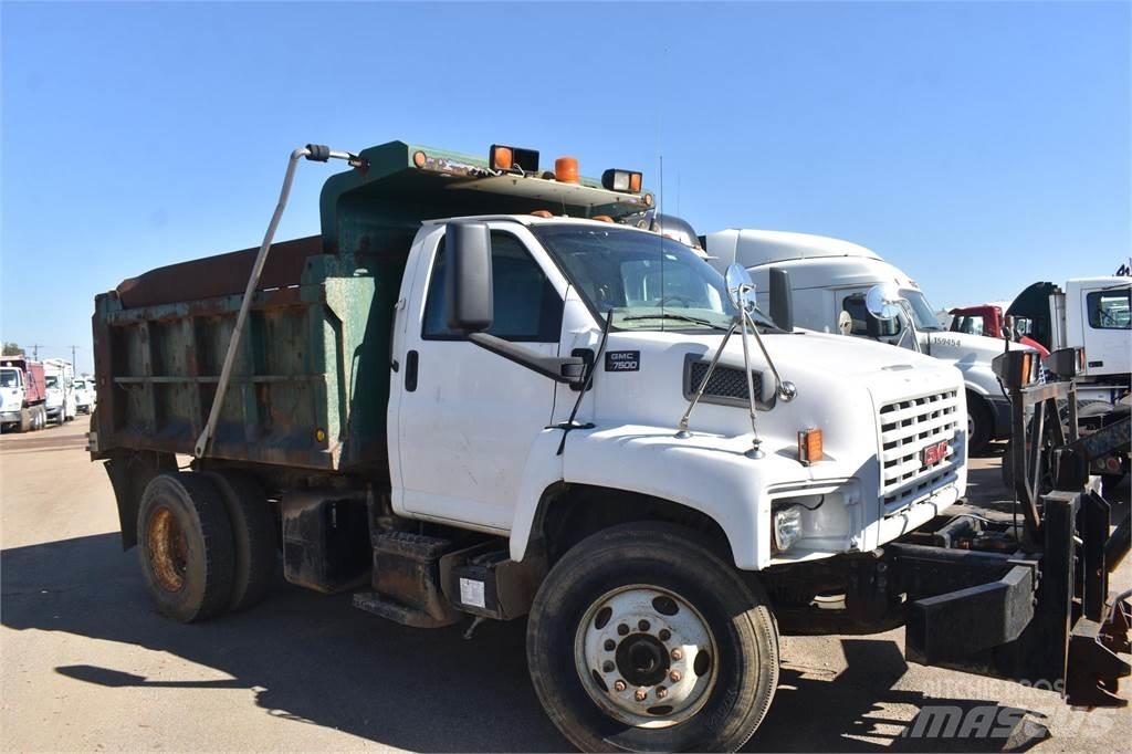GMC TOPKICK C7500 Lastbiler med tip