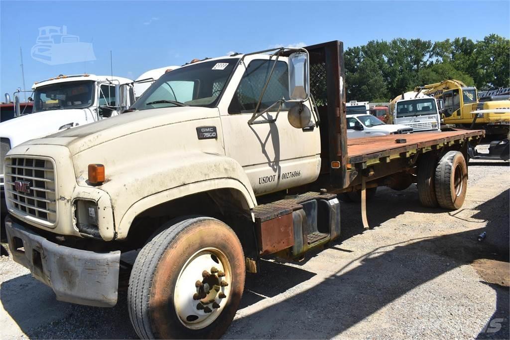 GMC TOPKICK C7500 Lastbiler med tip