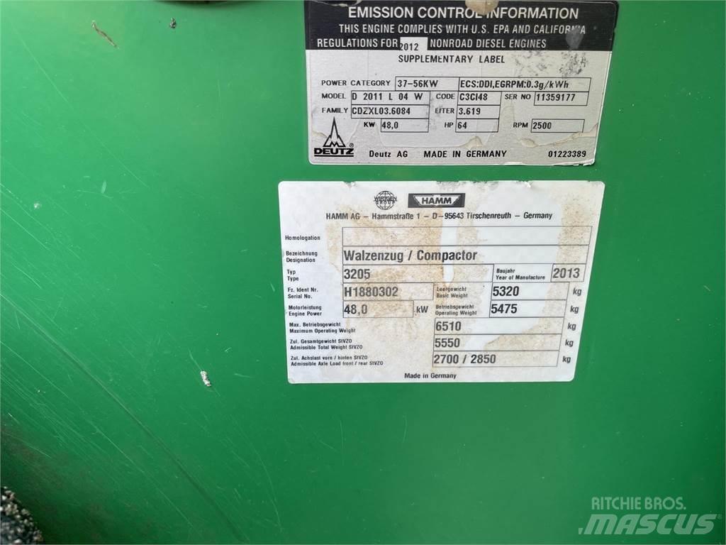 Hamm 3205 Tvilling tromle
