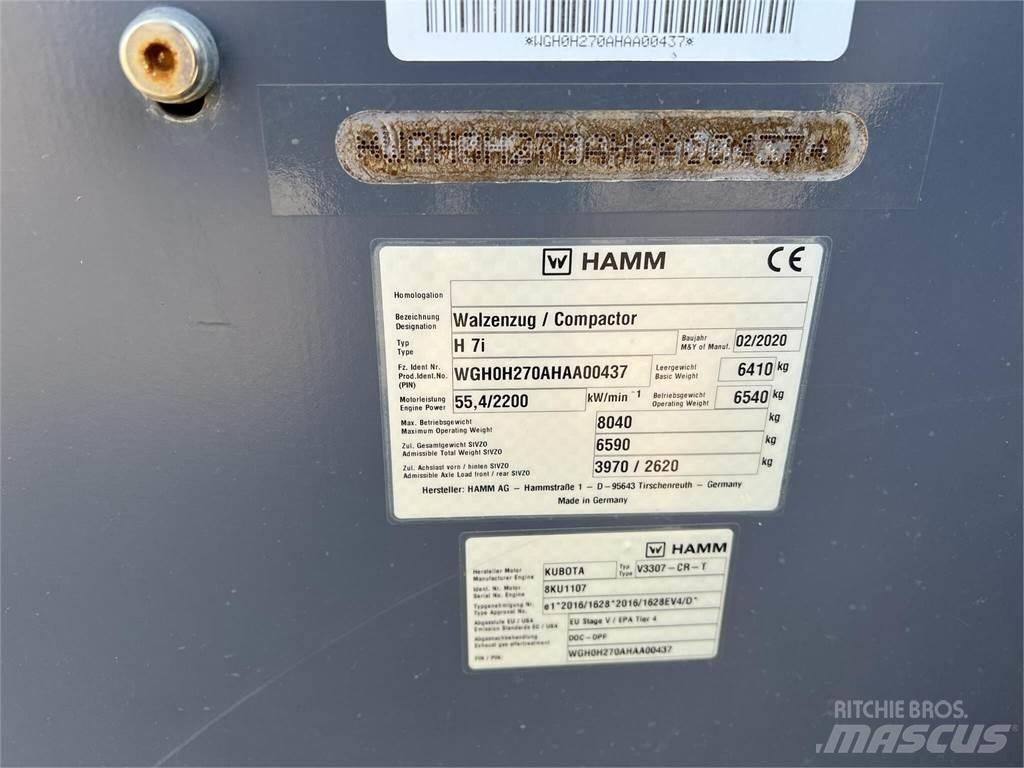 Hamm H7I Tvilling tromle