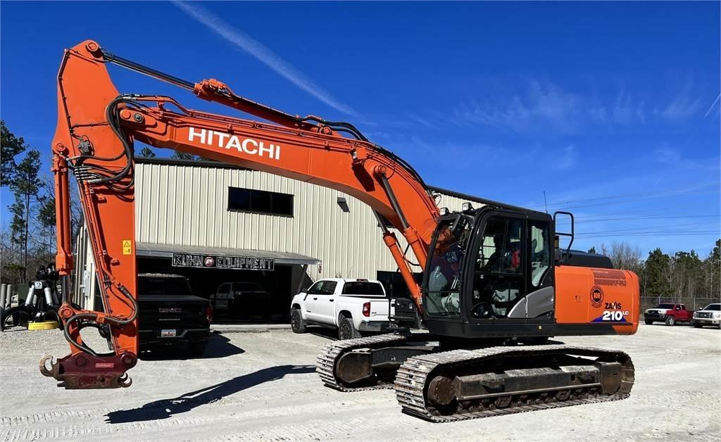 Hitachi ZX210 LC-6 Gravemaskiner på larvebånd