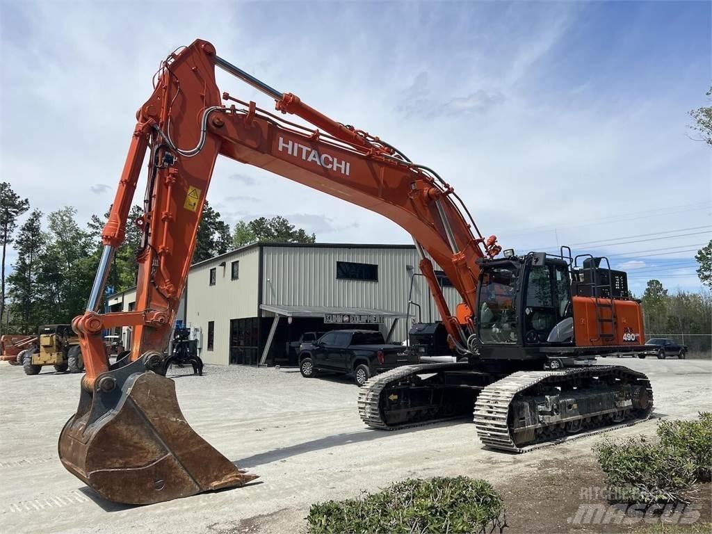 Hitachi ZX490 LCH-6 Gravemaskiner på larvebånd