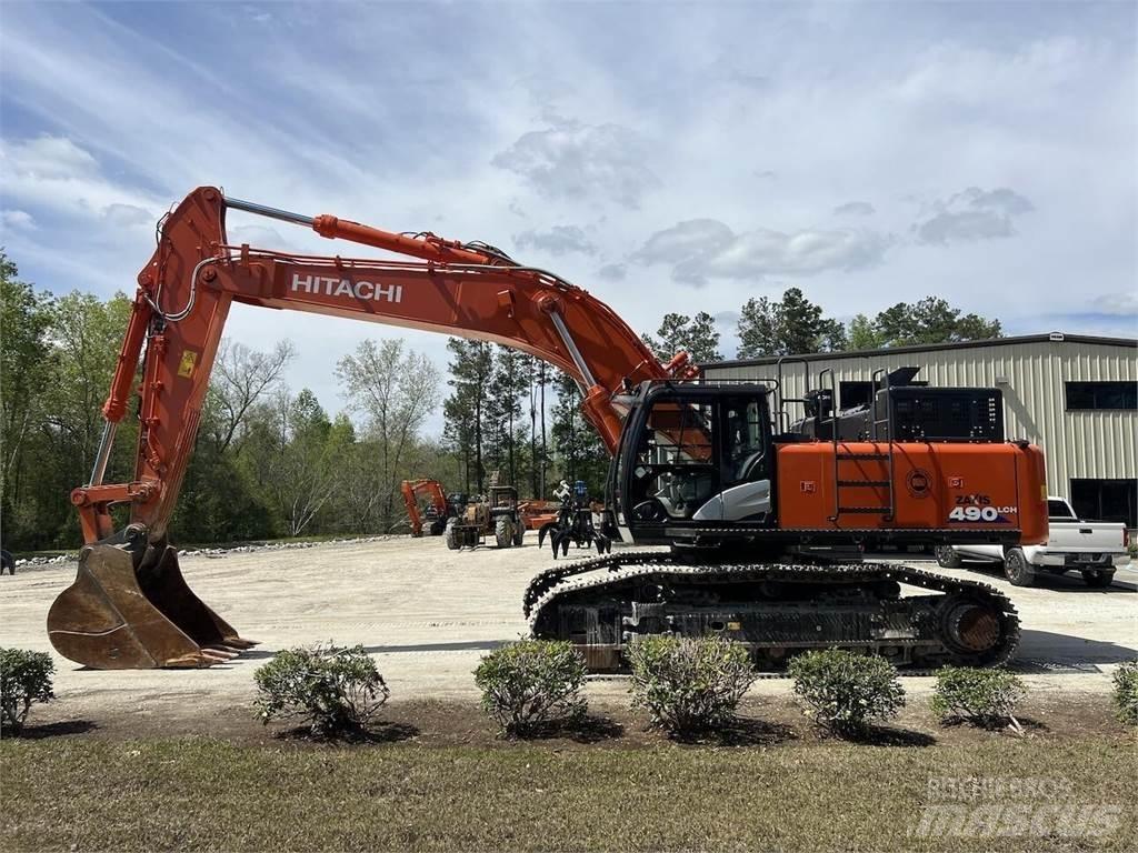Hitachi ZX490 LCH-6 Gravemaskiner på larvebånd