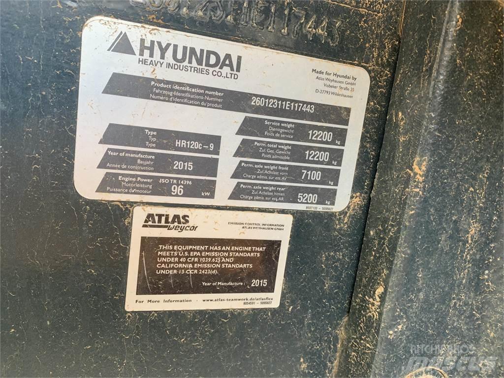 Hyundai HR120C-9 Tvilling tromle