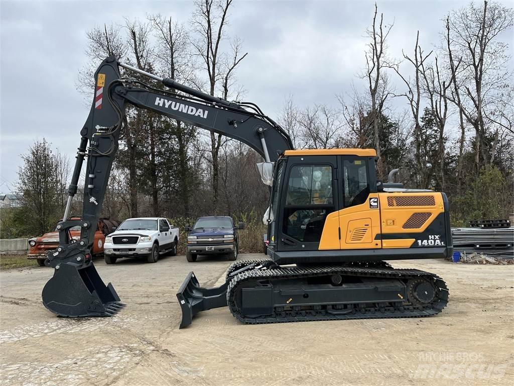Hyundai HX140AL Gravemaskiner på larvebånd