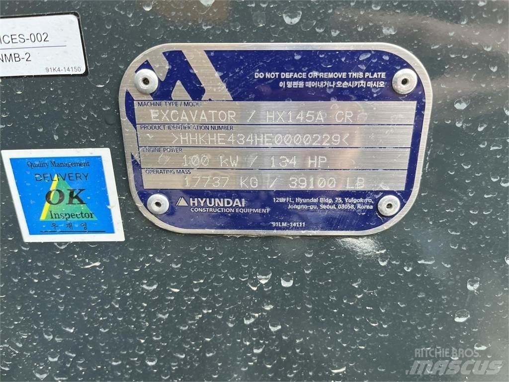 Hyundai HX145A LCR Gravemaskiner på larvebånd