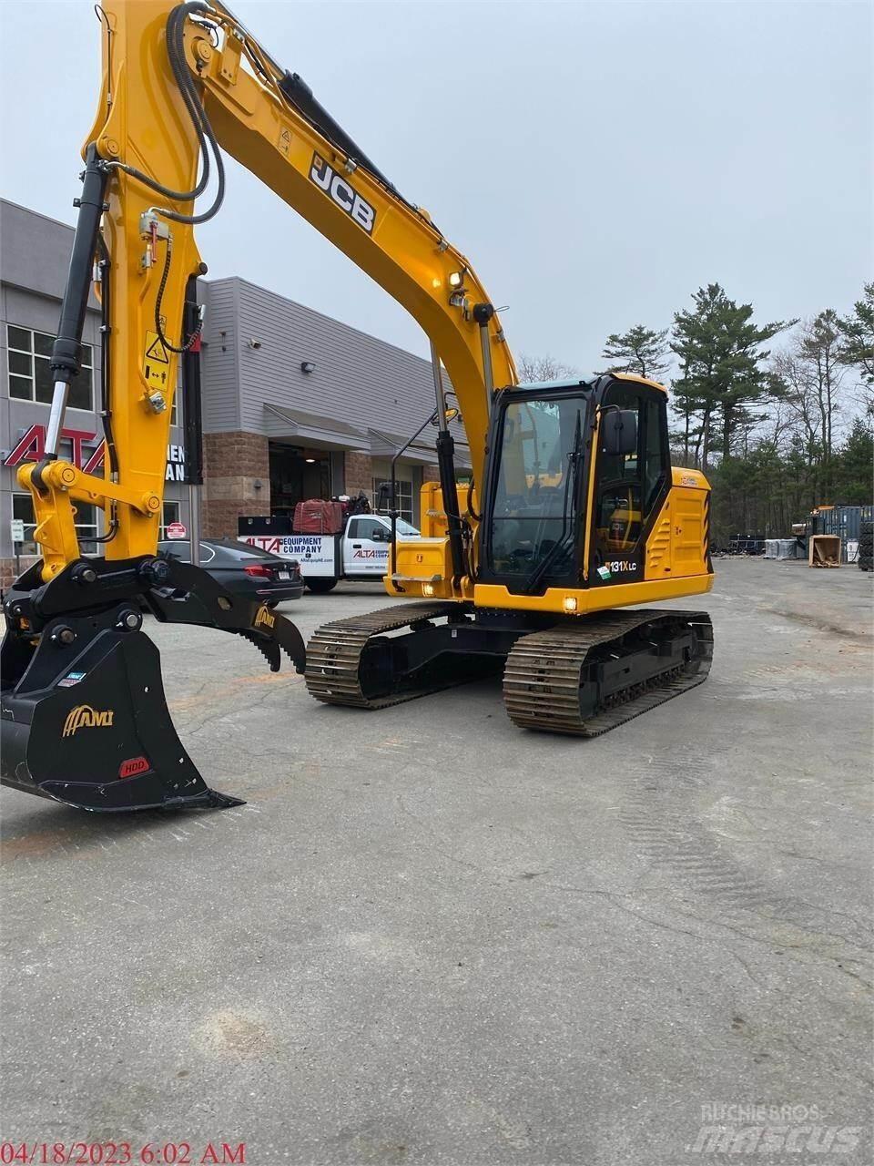 JCB 131X LC Gravemaskiner på larvebånd