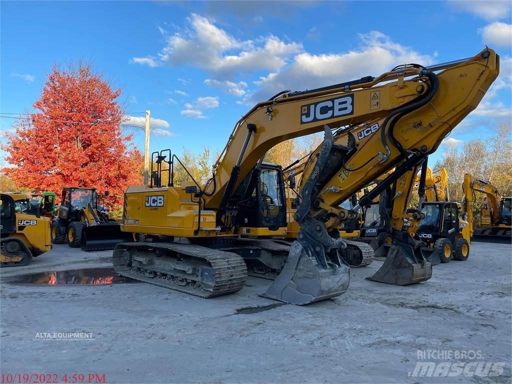 JCB 220X Gravemaskiner på larvebånd