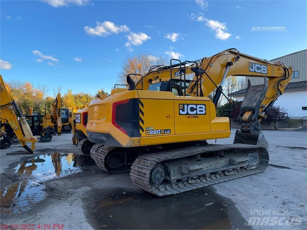 JCB 220X Gravemaskiner på larvebånd