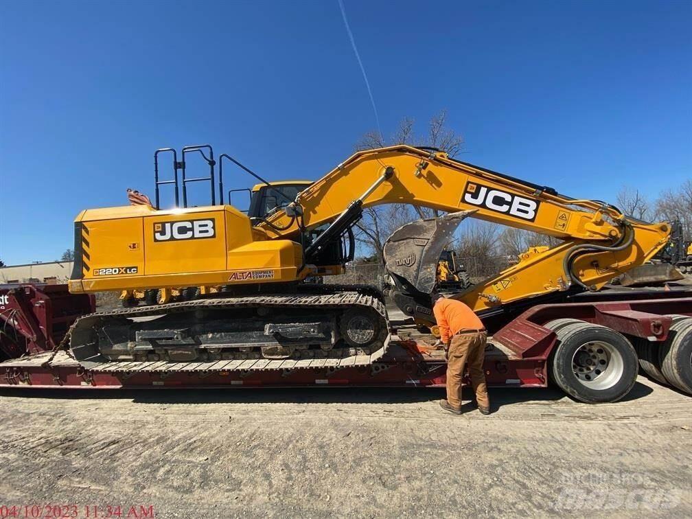 JCB 220X Gravemaskiner på larvebånd