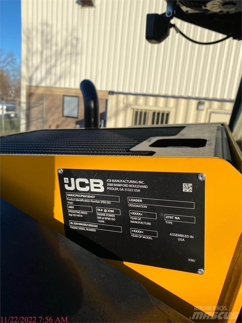 JCB 270T Minilæsser - skridstyret