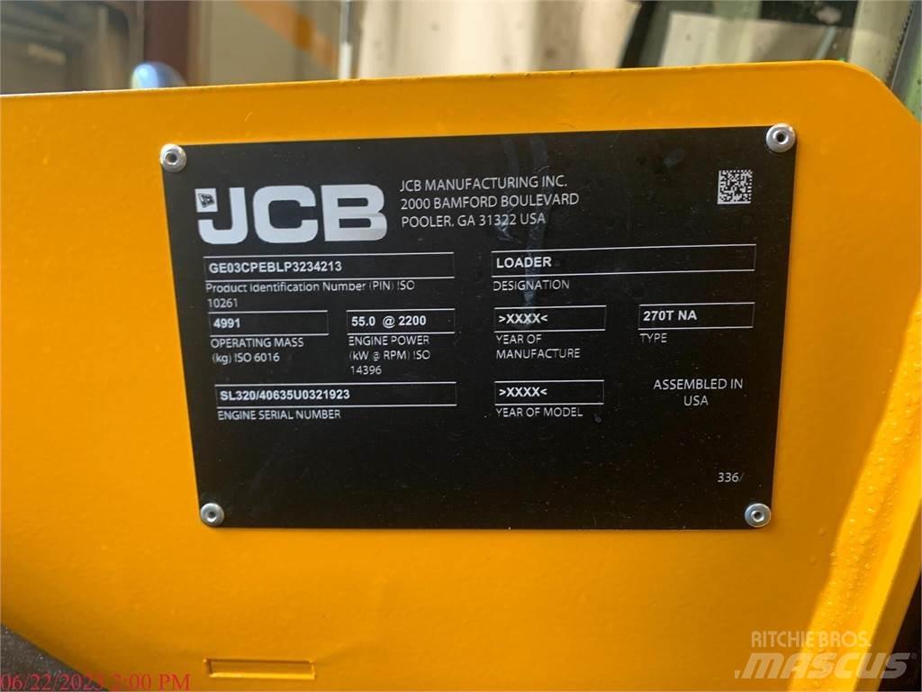 JCB 270T Minilæsser - skridstyret