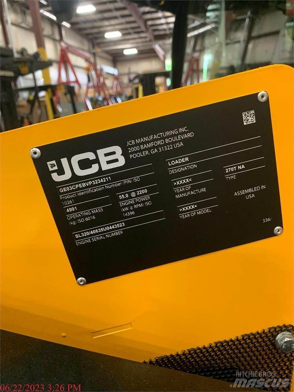 JCB 270T Minilæsser - skridstyret