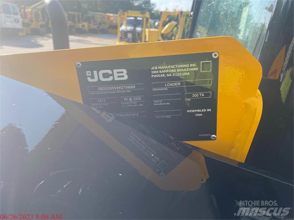 JCB 300 Minilæsser - skridstyret