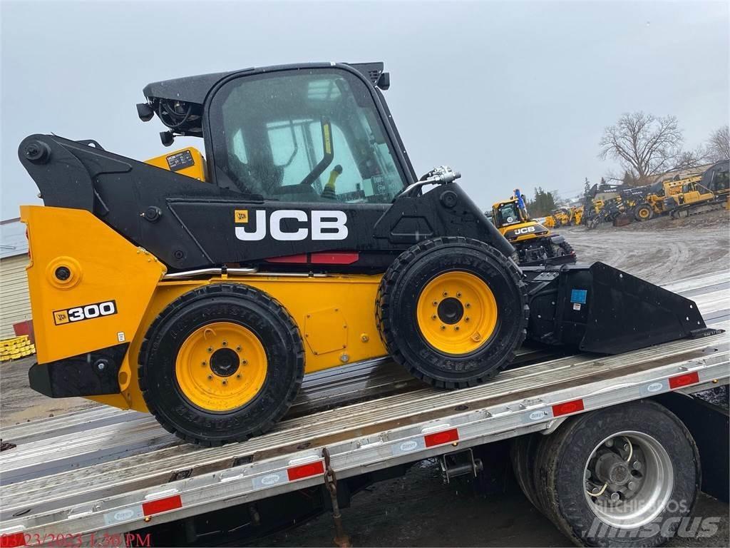 JCB 300 Minilæsser - skridstyret