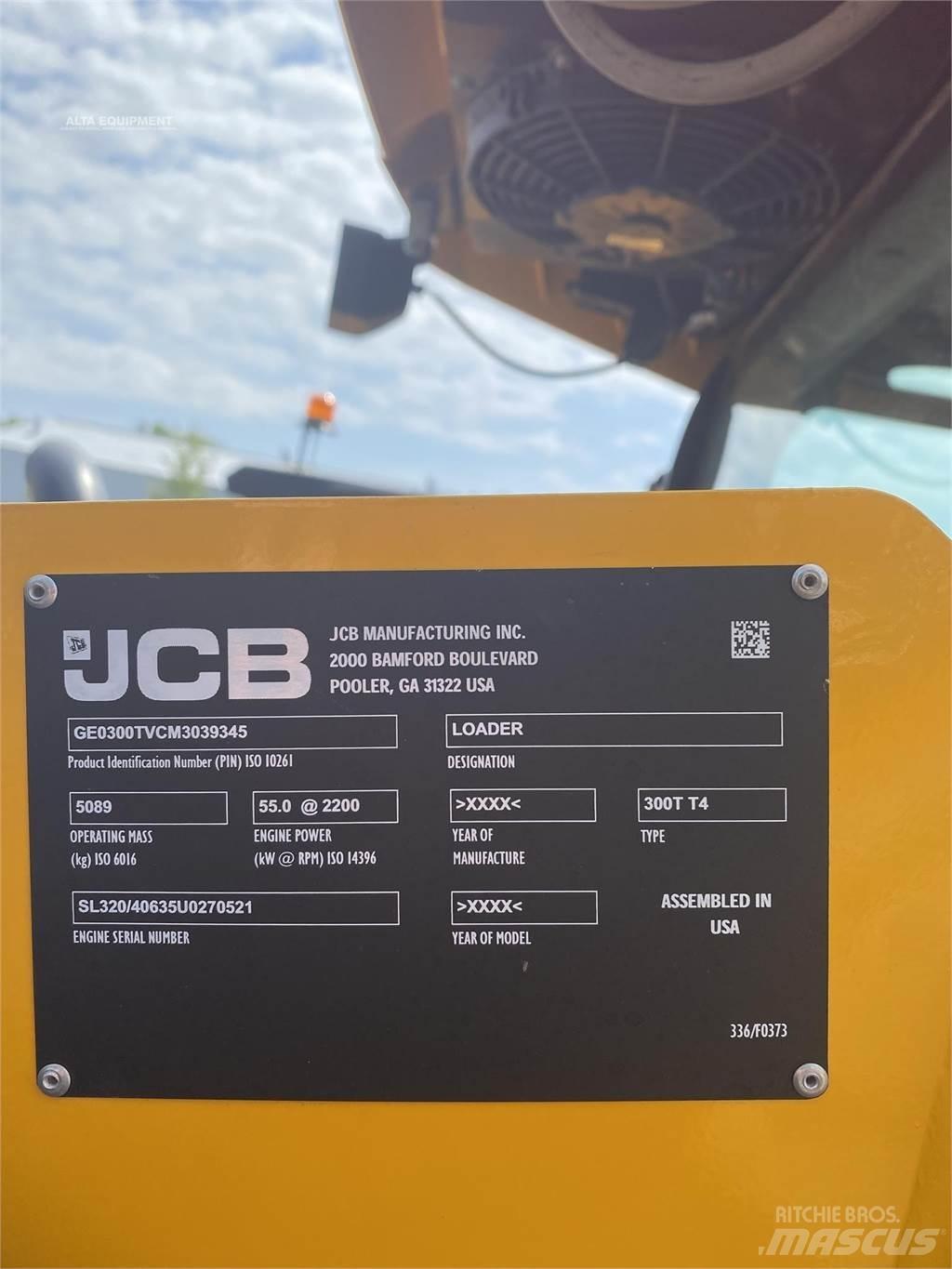 JCB 300T Minilæsser - skridstyret