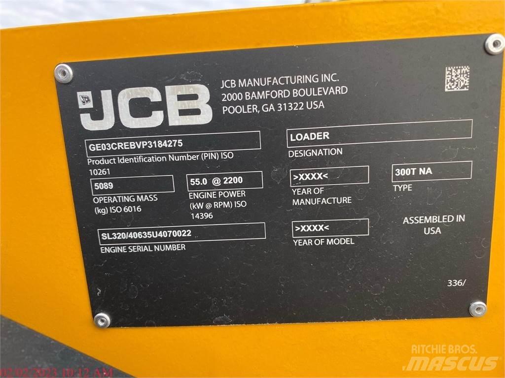 JCB 300T Minilæsser - skridstyret