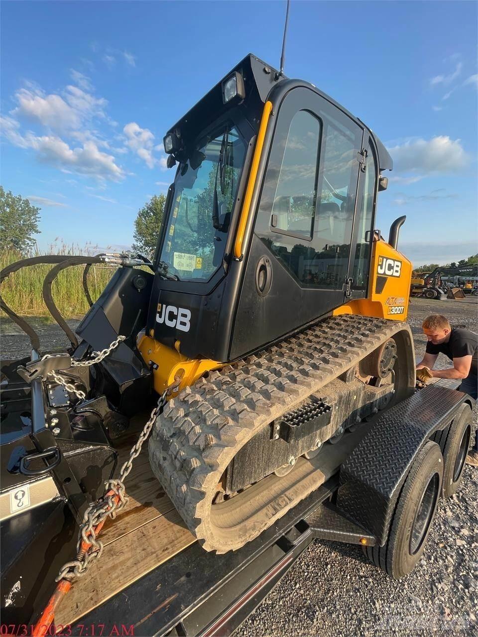 JCB 300T Minilæsser - skridstyret