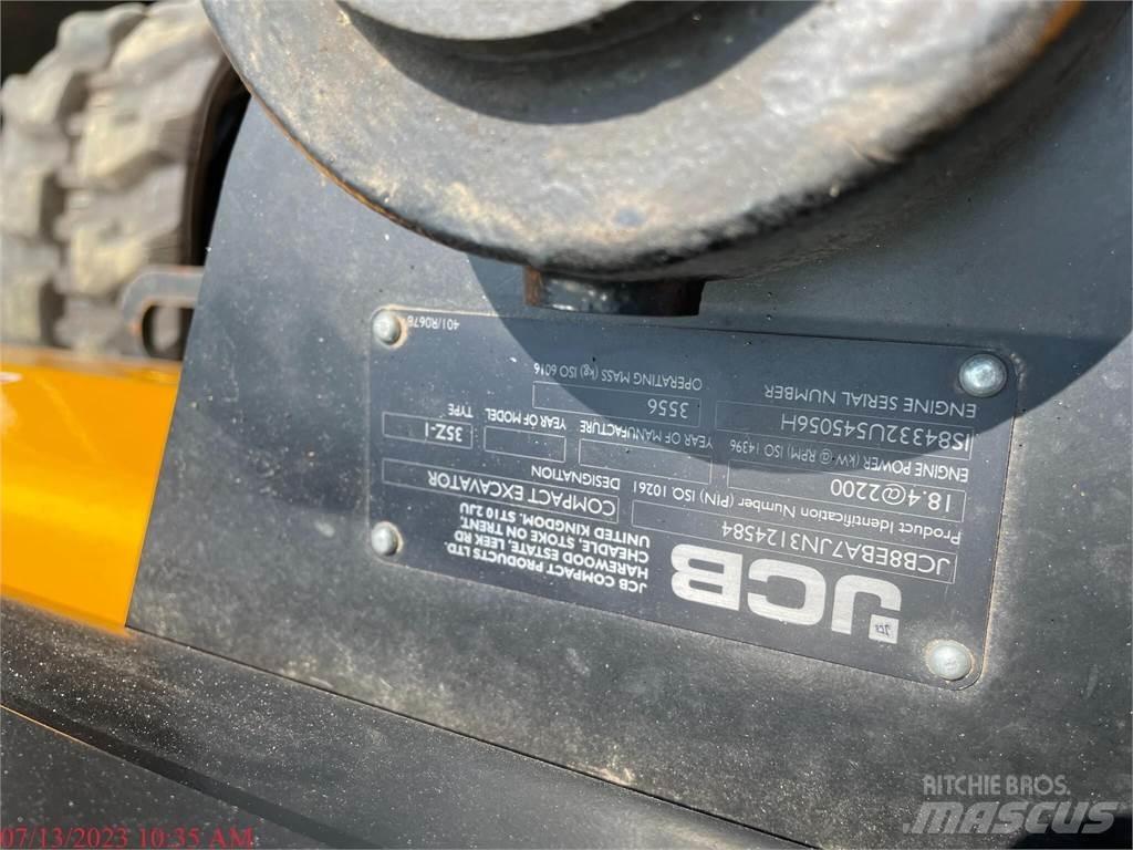 JCB 35Z-1 Minigravemaskiner