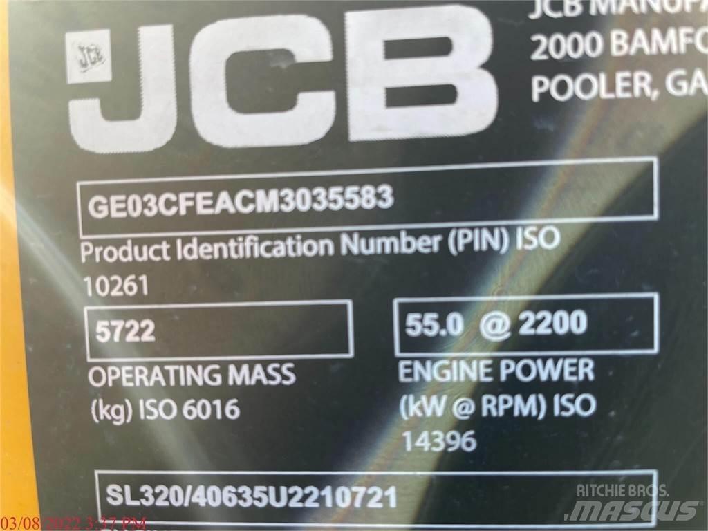 JCB 3TS-8T Minilæsser - skridstyret