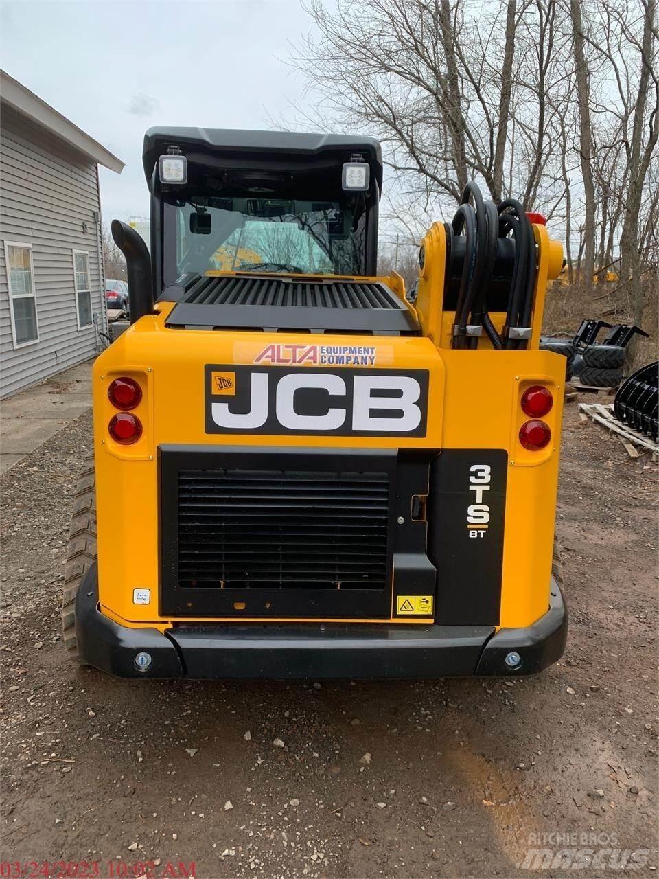 JCB 3TS-8T Minilæsser - skridstyret