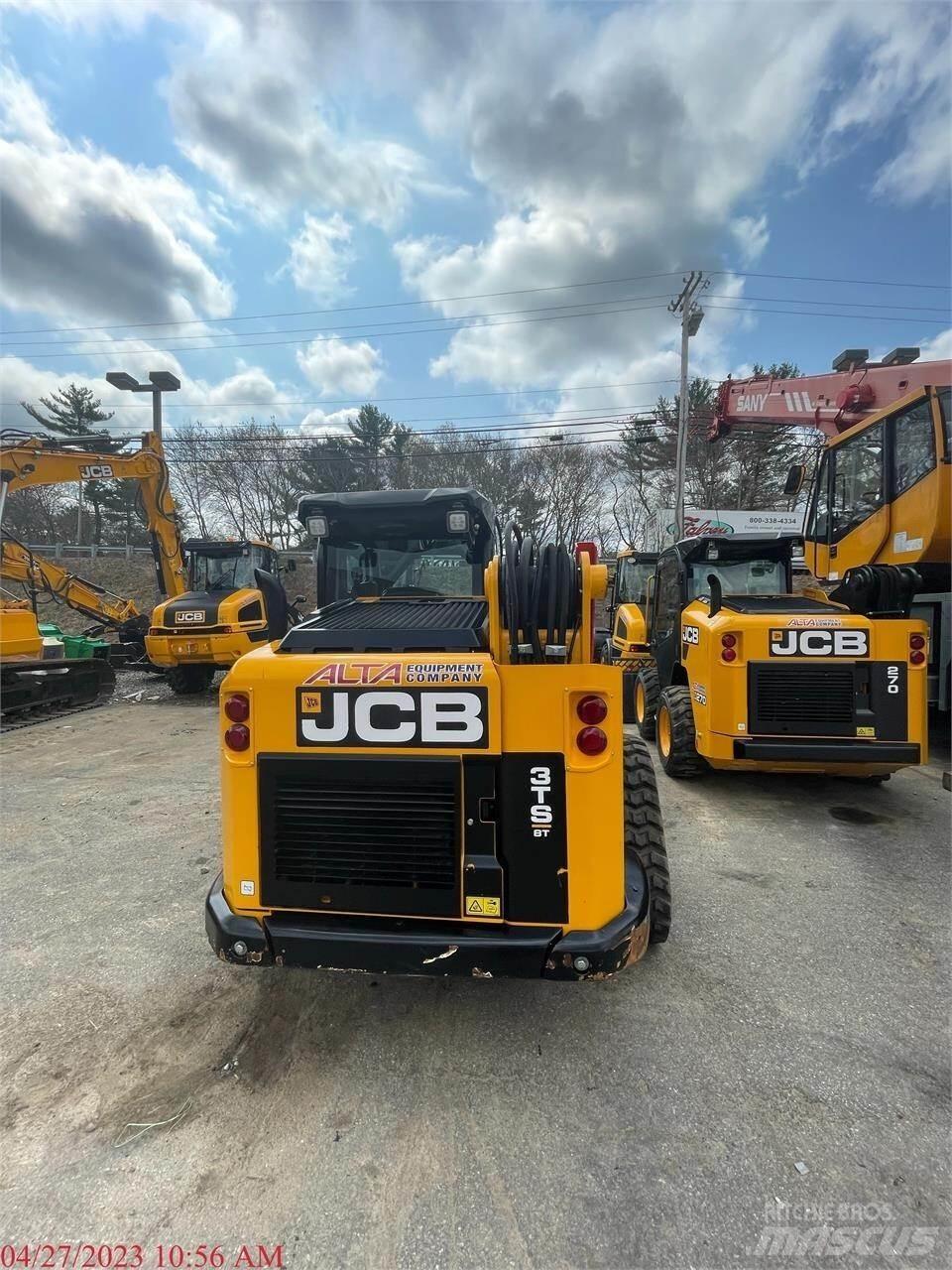 JCB 3TS-8T Minilæsser - skridstyret
