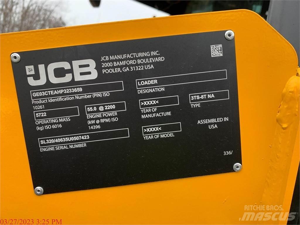 JCB 3TS-8T Minilæsser - skridstyret
