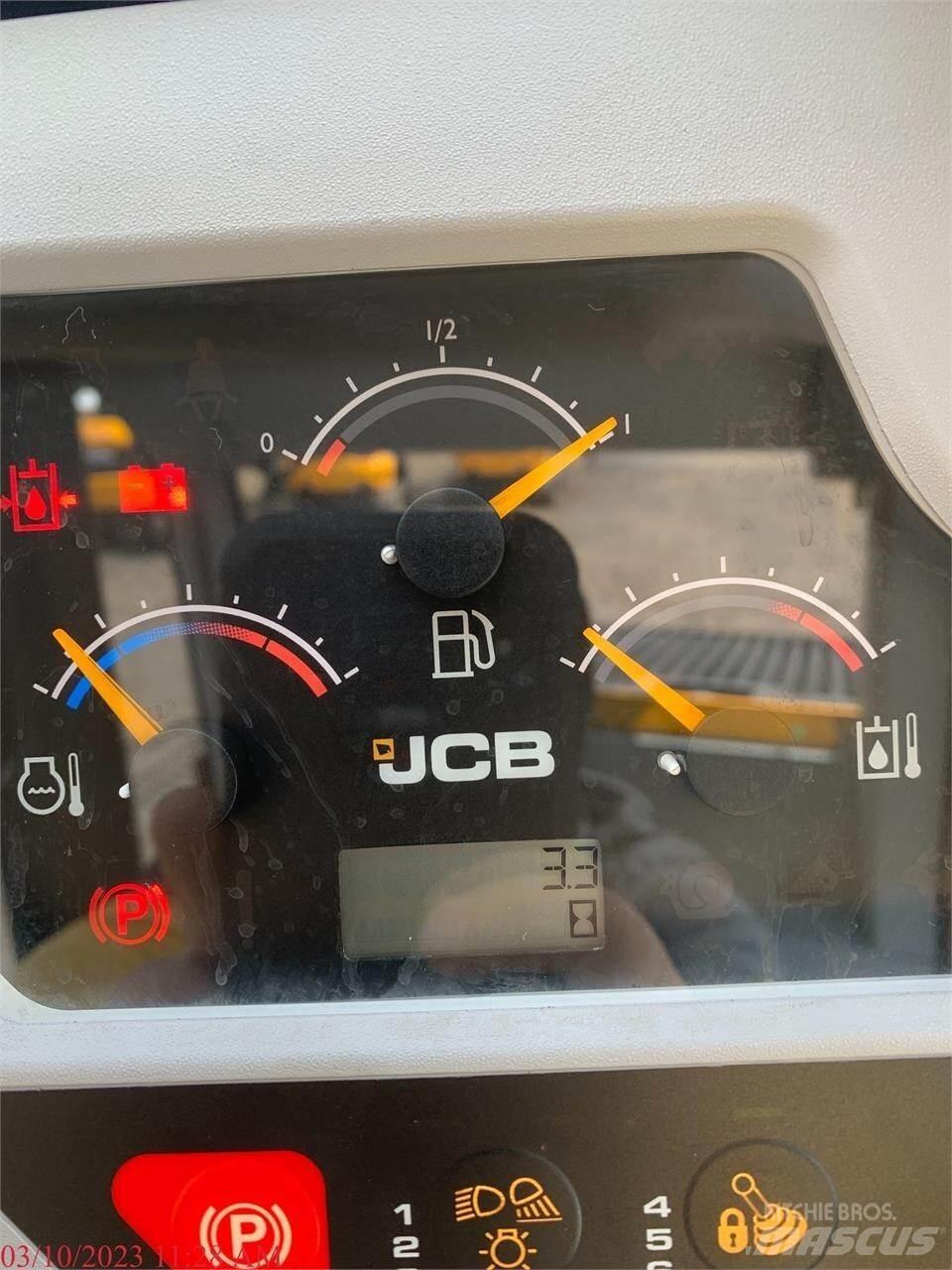 JCB 3TS-8T Minilæsser - skridstyret