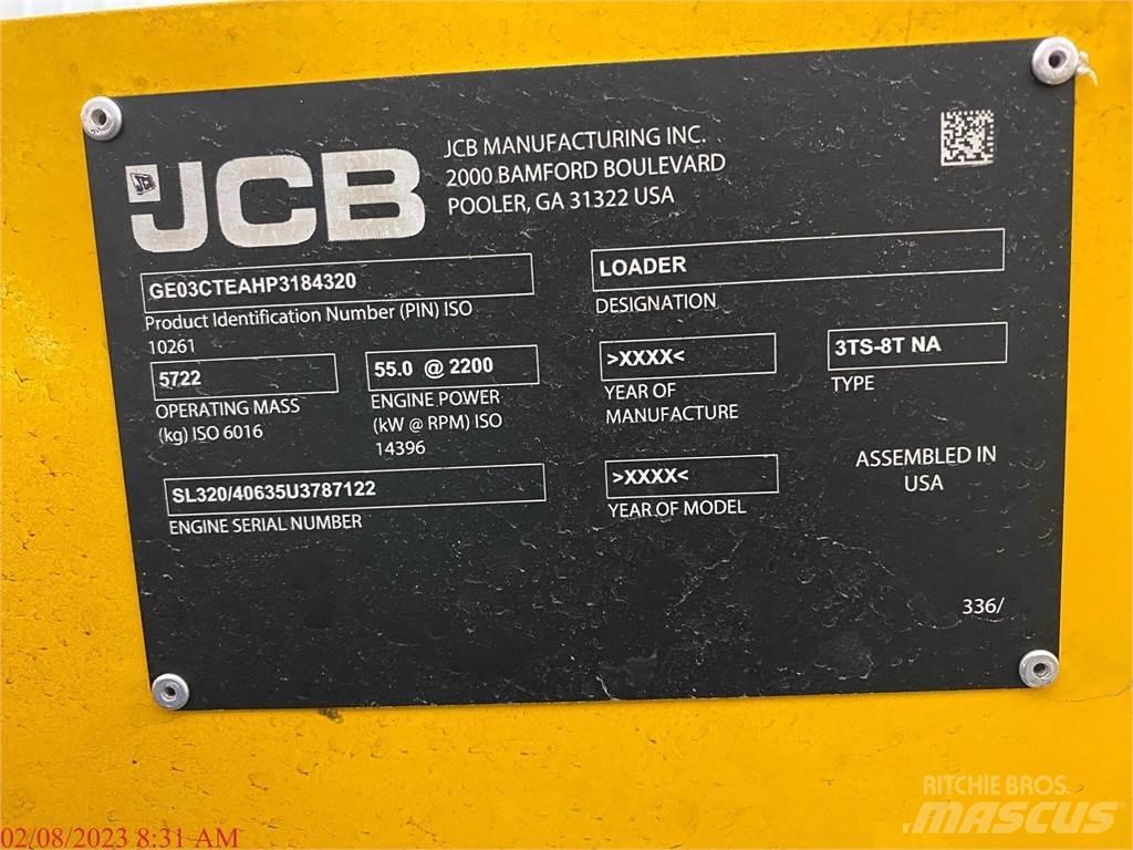 JCB 3TS-8T Minilæsser - skridstyret
