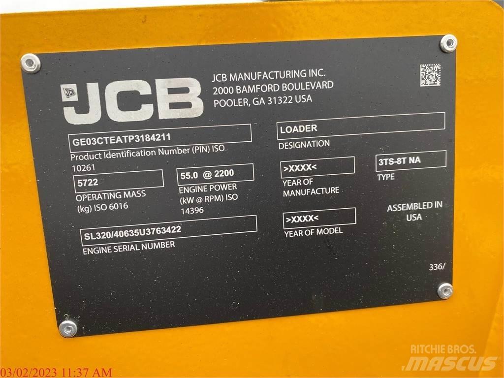 JCB 3TS-8T Minilæsser - skridstyret