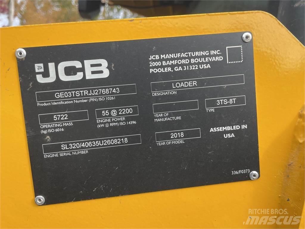 JCB 3TS-8T Minilæsser - skridstyret