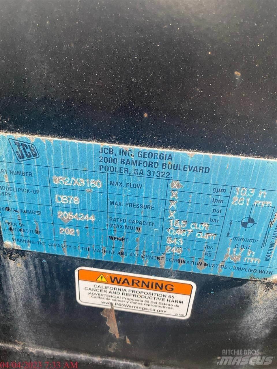 JCB 3TS-8W Minilæsser - skridstyret