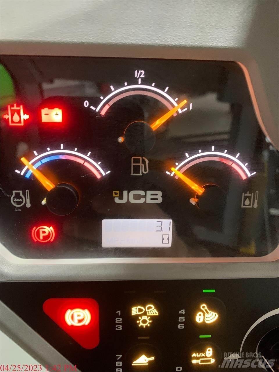 JCB 3TS-8W Minilæsser - skridstyret