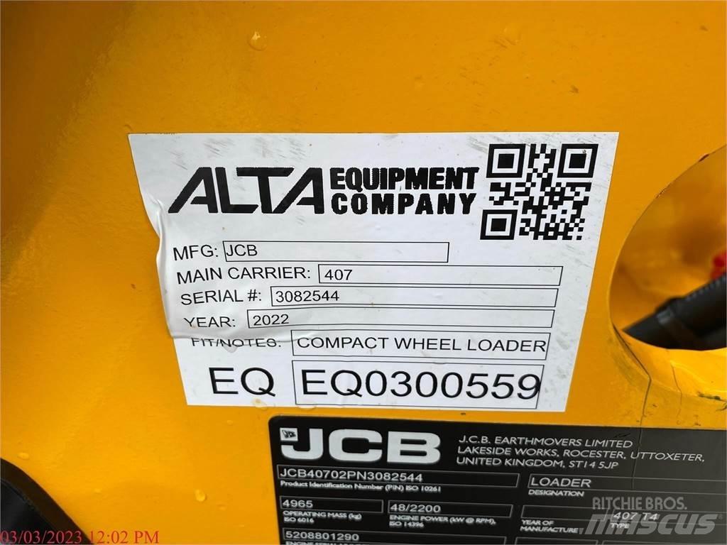 JCB 407 Læssemaskiner på hjul