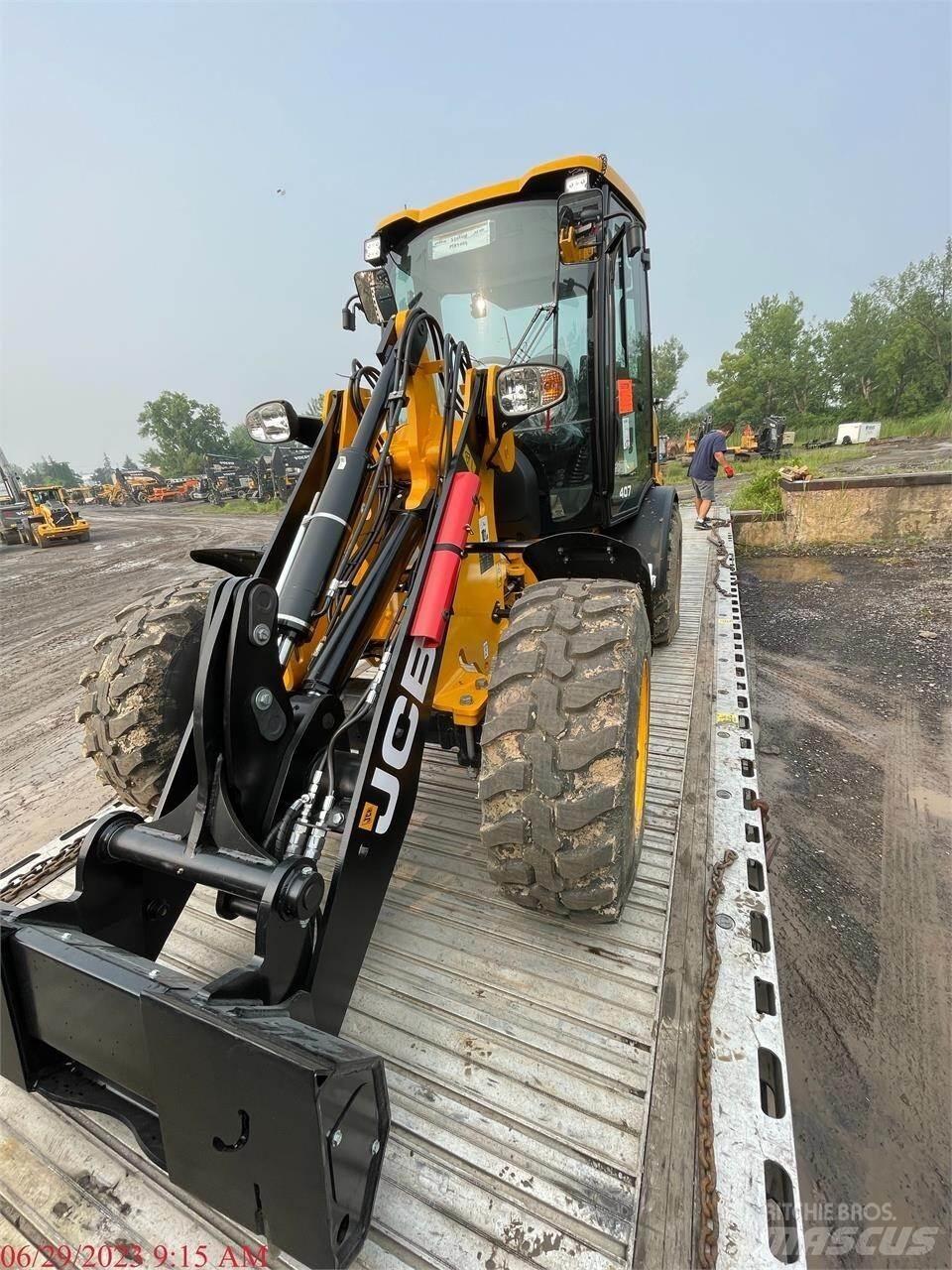 JCB 407 Læssemaskiner på hjul